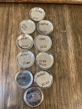 10 respaldos de caja de reloj vintage cronógrafo y otros Bovet Britex Etc relojero segunda mano  Embacar hacia Mexico