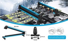 Racks de teto multiuso para esqui e snowboard Soarify 2 peças com trava universal comprar usado  Enviando para Brazil