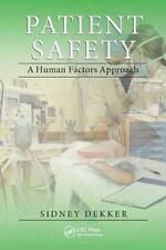 Usado, Patient Safety: A Human Factors Approach by Dekker, Sidney comprar usado  Enviando para Brazil