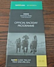 Sandown park race for sale  MANSFIELD