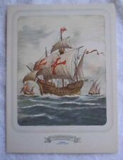 Menu de navio a vapor HOMERIC (Home Line) Maiden Voyage comprar usado  Enviando para Brazil