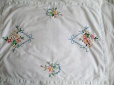 Vintage embroidered tray for sale  PAISLEY