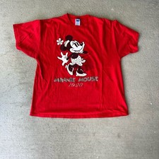 Usado, Camiseta Vintage Disney Minnie Mouse XL Vermelha Disneylândia Lembrança Estilo Anos 90 comprar usado Usado, Camiseta Vintage Disney Minnie Mouse XL Vermelha Disneylândia Lembrança Estilo Anos 90 comprar usado  Enviando para Brazil