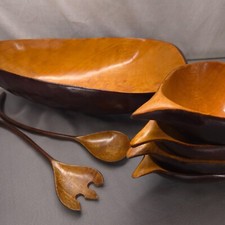 Vintage wood bowl for sale  Danville