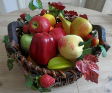 Toller dekokorb erdbeeren gebraucht kaufen  Crivitz