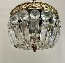 Vintage crystal ceiling for sale  East Granby