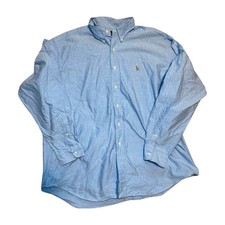  Ralph Lauren Koszula Męska Niebieska Rozmiar XL Blake Długi rękaw Button Down Pony  na sprzedaż  Wysyłka do Poland