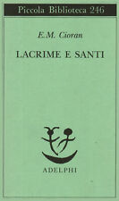 Lacrime santi cioran usato  Cambiago