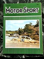 Motor sport magazine for sale  BRECON