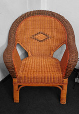 Poltrona vimini vintage usato  Salo