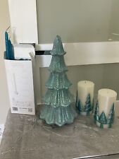 Velas coordenadas de vidro mercúrio iluminado árvore brilhante e cor comprar usado  Enviando para Brazil