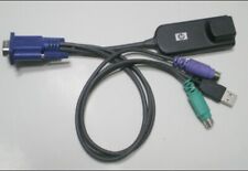 Cabo RJ45 HP PS/2 + USB KVM interface de mídia comutação rede Enthernet Cat5e comprar usado  Enviando para Brazil