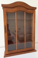 Wall curio display for sale  ROCHFORD
