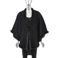 Black alpaca cape for sale  Mc Lean