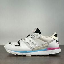 Tênis de corrida retrô Acribik x SAUCONY Azura ST masculino 11.5 Miami branco rosa azul-petróleo comprar usado  Enviando para Brazil