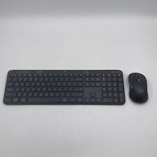 Combo de teclado e mouse Logitech MK955 Signature Slim sem fio grafite comprar usado  Enviando para Brazil