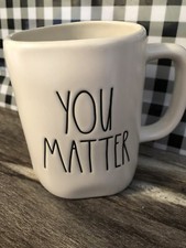 Rae Dunn “You Matter “ Large Coffee Tea Mug - Free Shipping comprar usado  Enviando para Brazil