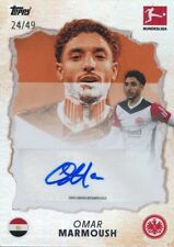 OMAR MARMOUSH, # 24/49, AUTOGRAPH, ORANGE, TOPPS INTERNATIONAL STARS BUNDESLIGA comprar usado  Enviando para Brazil