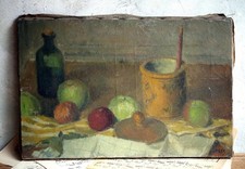 Original antique oil d'occasion  Montreuil-sur-Ille