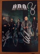 Udo dirkschneider autogramm gebraucht kaufen  Renningen