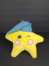 Vintage 1983 Dakin Baby Things Musical Estrela de Pelúcia Amarela Brilhante Pequena Estrela comprar usado  Enviando para Brazil