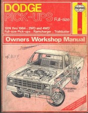 Dodge d100 d200 for sale  DEWSBURY