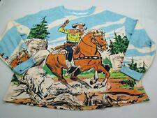 Vtg cowboy sweatshirt for sale  Hereford