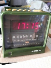 VINTAGE SIEMENS RG 261 RELÓGIO ALARME RÁDIO ORIGINAL ART DÉCO ALEMANHA DDR GDR  comprar usado  Enviando para Brazil