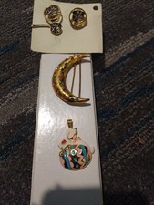 Cuff links moon for sale  Warminster