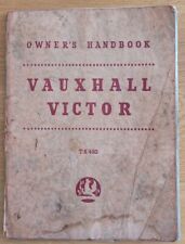 Vauxhall victor owner for sale  TONBRIDGE