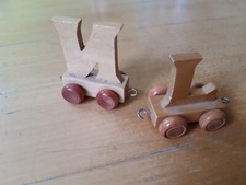 Buchstabenzug namenszug holz gebraucht kaufen  Marienberg, Pobershau