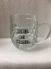 Chope bière émaillée d'occasion  Vézelise