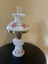 Alte petroliumlampe weiß gebraucht kaufen  Pößneck