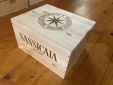 Sassicaia weinkiste dekorativ gebraucht kaufen  Hemmingen