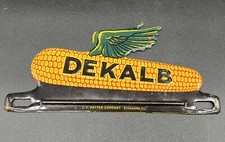 Antigo DEKALB Orelha de Milho Alada - Placa de Licença de Publicidade de Metal Topper, usado comprar usado  Enviando para Brazil