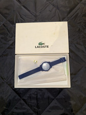 Lacoste blue tennis for sale  WARE