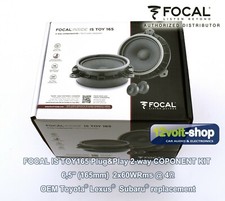 Kit de componentes bidirecionais IS TOY165 Focal Toyota/Lexus/Subaru Plug&Play 6,5"" (165mm) comprar usado  Enviando para Brazil