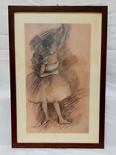 Litografia stampata ballerina usato  Casalecchio di Reno