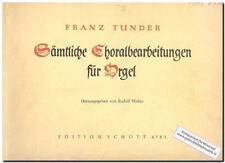 Tunder samtliche choralbearbei d'occasion  Corbeil-Essonnes