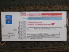 Abaque calibres branchements d'occasion  Saint-Andiol