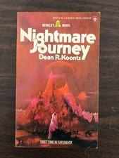 1975 Berkley Novel Nightmare Journey by Dean R. Koontz First Time Paperback SF comprar usado  Enviando para Brazil