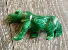 Genuine malachite panther for sale  PLYMOUTH