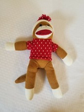Sock monkey plush for sale  Sussex