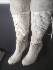 Botas femininas de salto Joaninha tamanho 10  comprar usado  Enviando para Brazil
