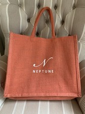 Neptune hessian tote for sale  WEYBRIDGE