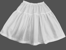 White cotton petticoat for sale  LEEDS