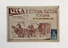 Cartolina settimana filatelica usato  Varese