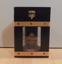 DIMPLE SCOTCH WHISKY 15 ANOS PUBLICIDADE CAIXA TRIANGULAR DE MADEIRA VAZIA comprar usado  Enviando para Brazil