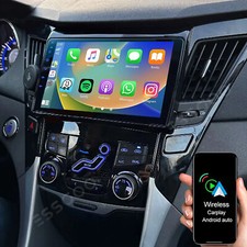 Android 14 Apple Carplay rádio de carro estéreo GPS navegação para HYUNDAI SONATA 2011-2014, usado comprar usado  Enviando para Brazil