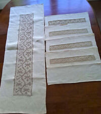 Vintage linen table for sale  Bradford